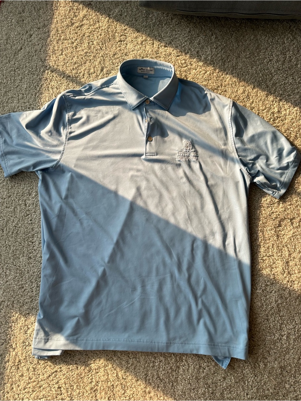 Peter Millar St. Andrew’s Golf Club Soft Sky Blue Men's Polo L
